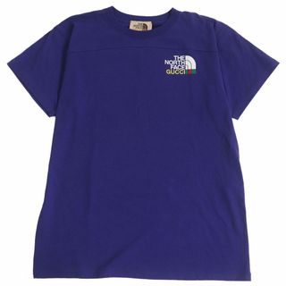 グッチ Tシャツ・カットソー(メンズ)（ブルー・ネイビー/青色系）の