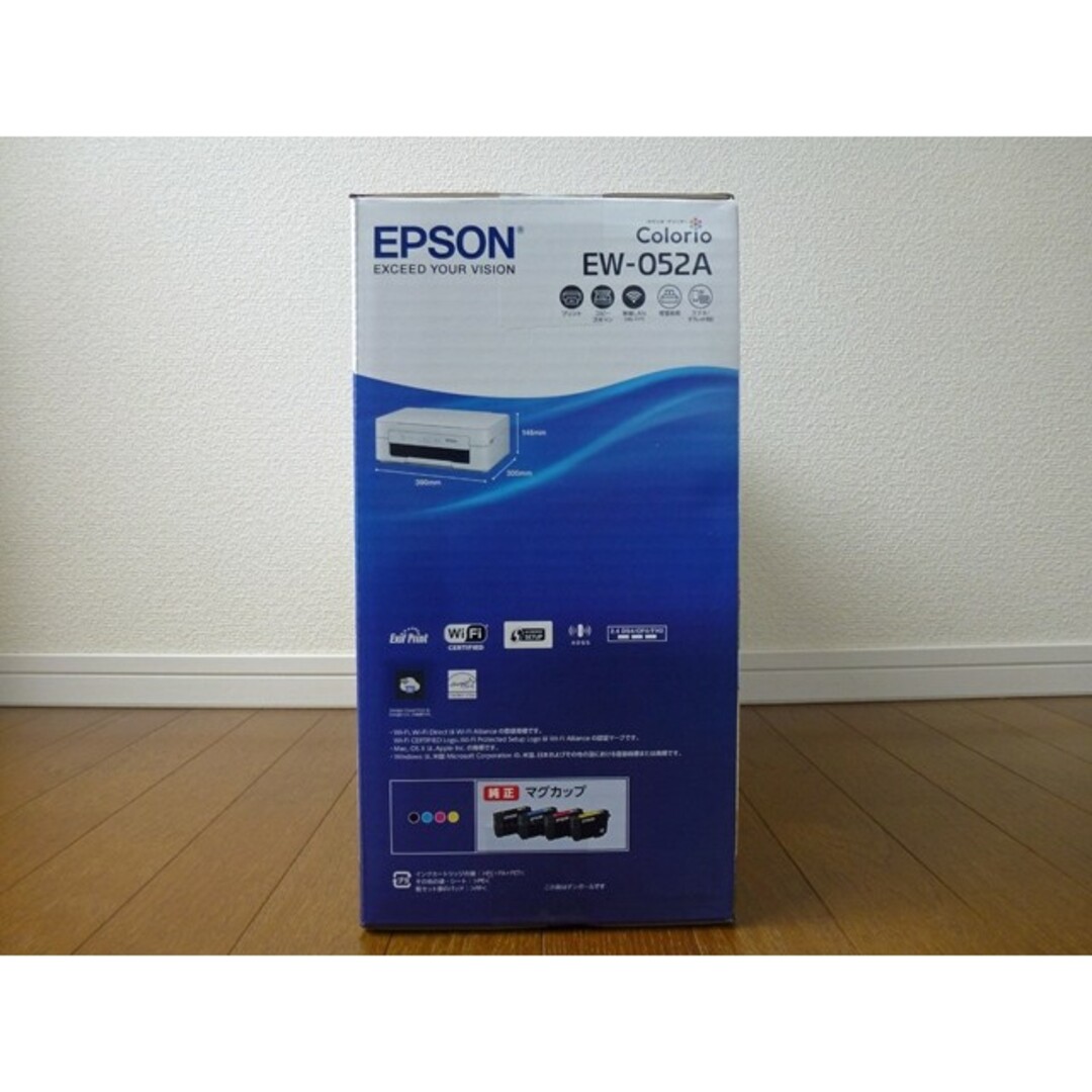 新品　EW-052A　エプソン インクジェットプリンター　EPSON　インクなし