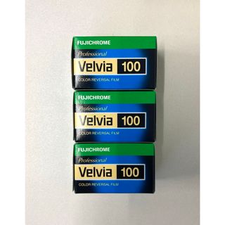 フジフイルム(富士フイルム)のFujifilm Velvia100 3本セット　未開封(フィルムカメラ)