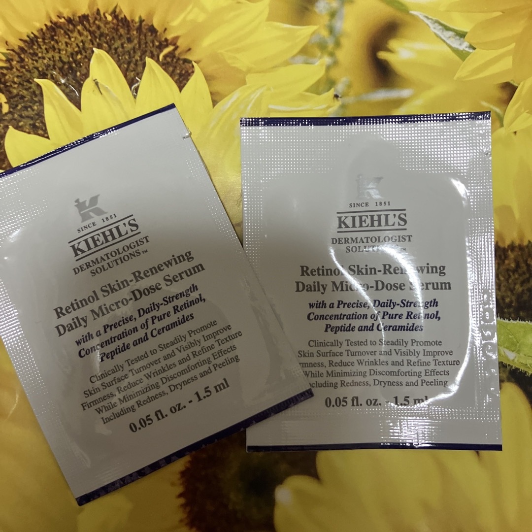 Kiehl's(キールズ)のキールズ　DS RTN リニューイングセラム　1.5ml×2 美容液 コスメ/美容のスキンケア/基礎化粧品(美容液)の商品写真