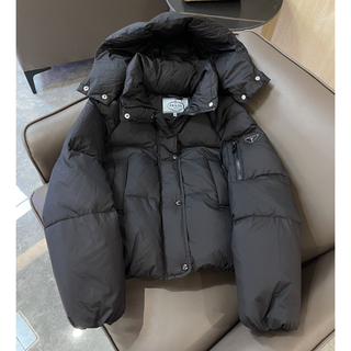 美品 PRADA プラダ フリル スーツ フォーマル ノーカラー