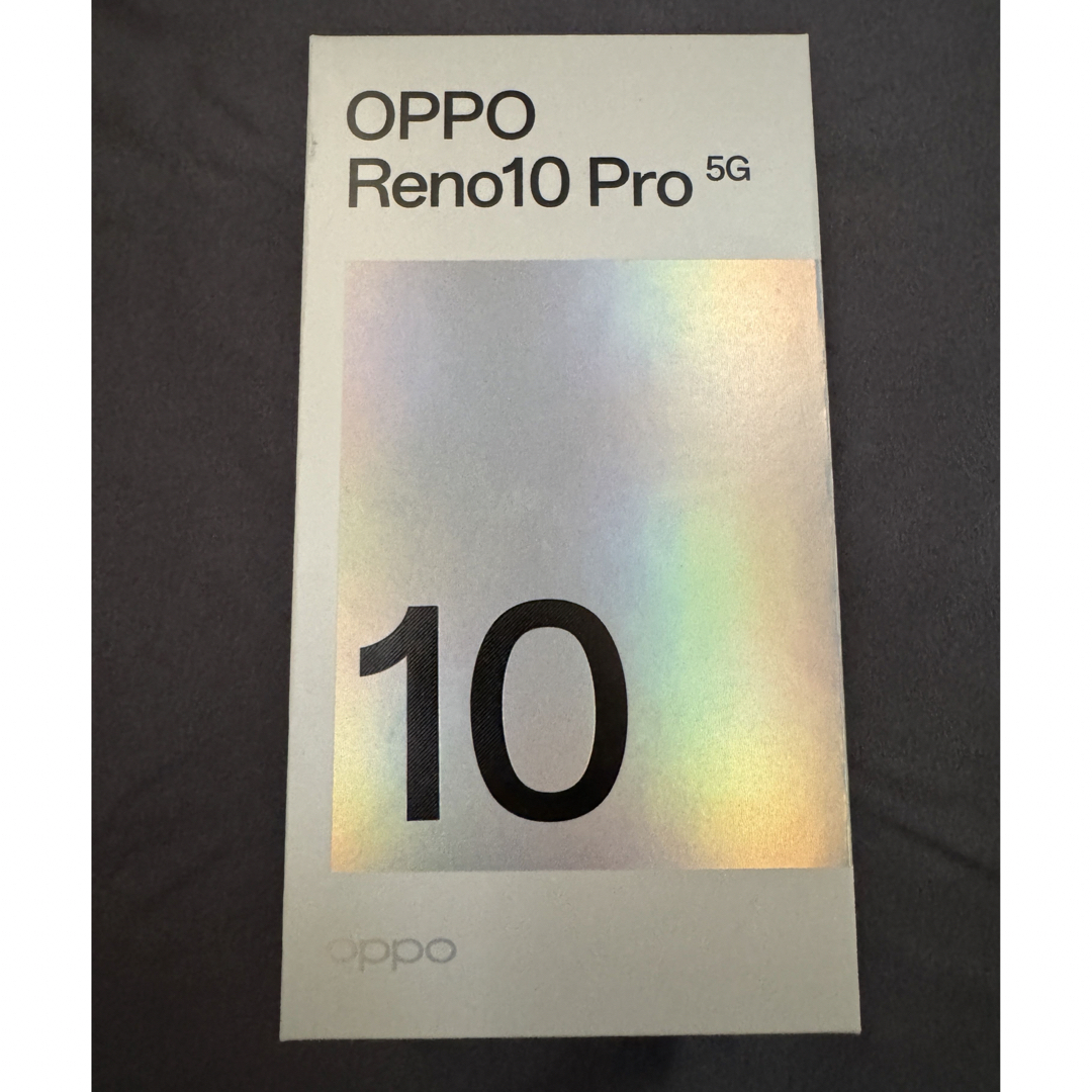 SoftBank新品未使用 OPPO Reno 10 Pro 5G シルバーグレー SIMフリー