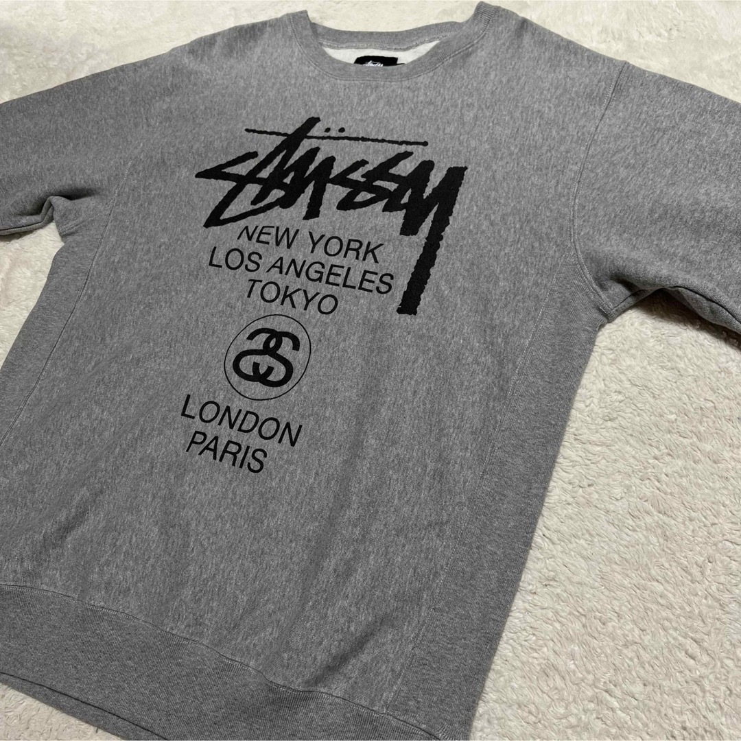 STUSSY - STUSSY ステューシー スウェット トレーナー 裏起毛 メンズ L