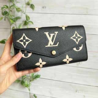 ヴィトン(LOUIS VUITTON) 長財布 財布(レディース)（ベージュ系）の