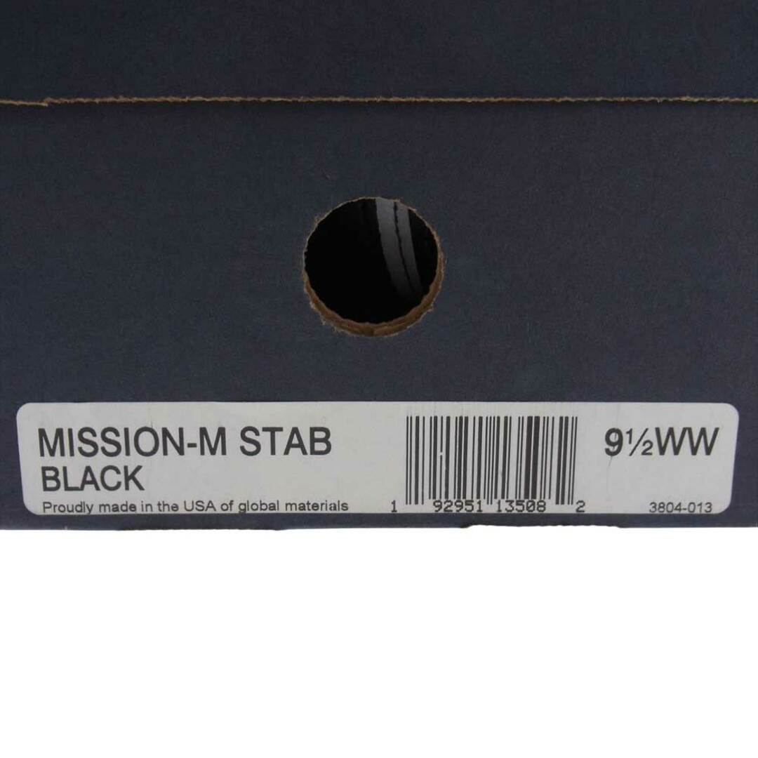 エスエーエス SAS スニーカー MISSION-M STAB トレーニングシューズ スニーカー ブラック系 9.5【新古品】【未使用】