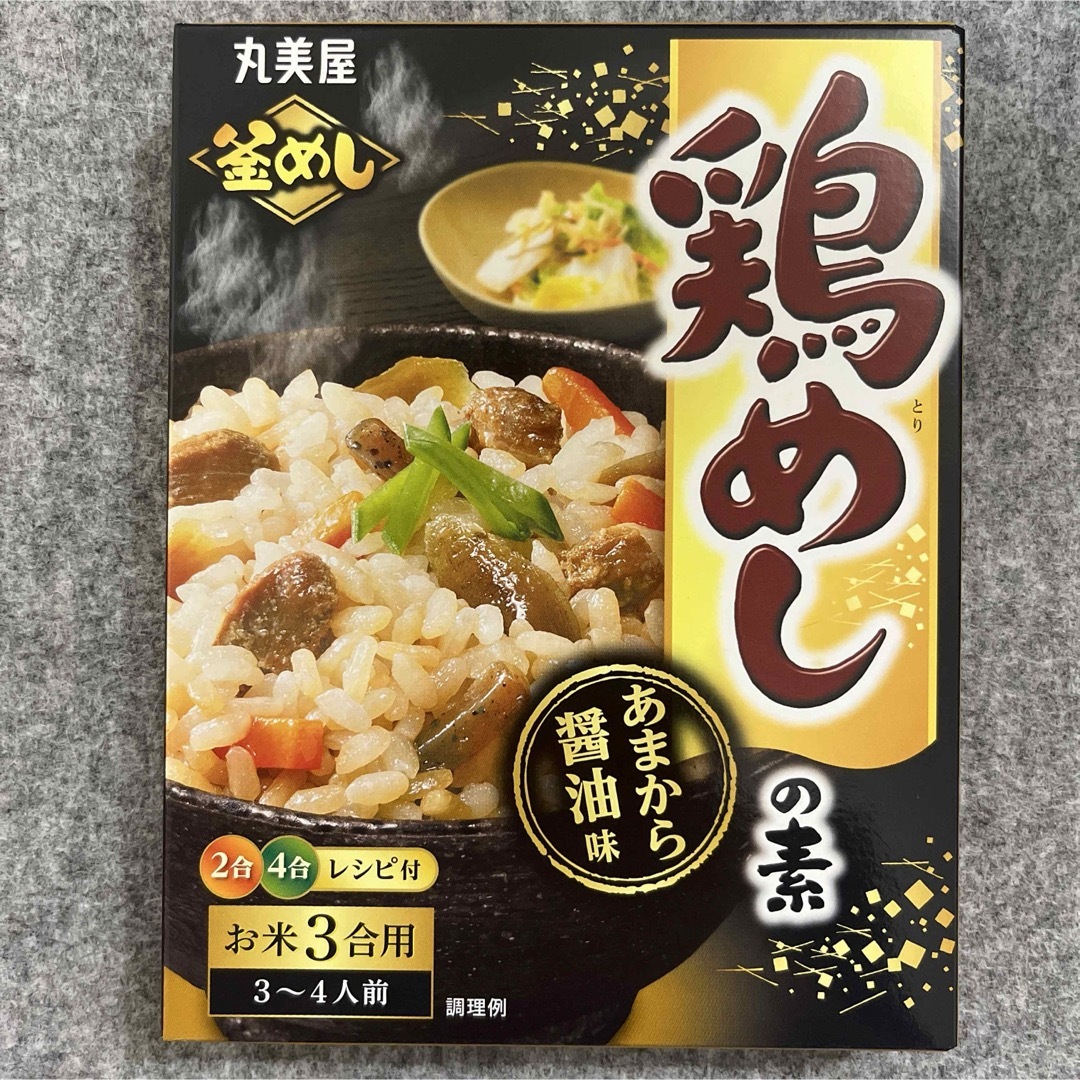 210g×4箱の通販　by　鶏めしの素　丸美屋　丸美屋　shop｜マルミヤならラクマ　あまから醤油味　awatari's