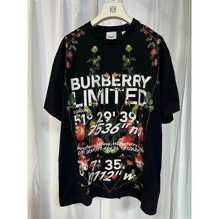 バーバリー　レース付きTシャツ　カットソー　メンズ　XS グレー　リカルド期