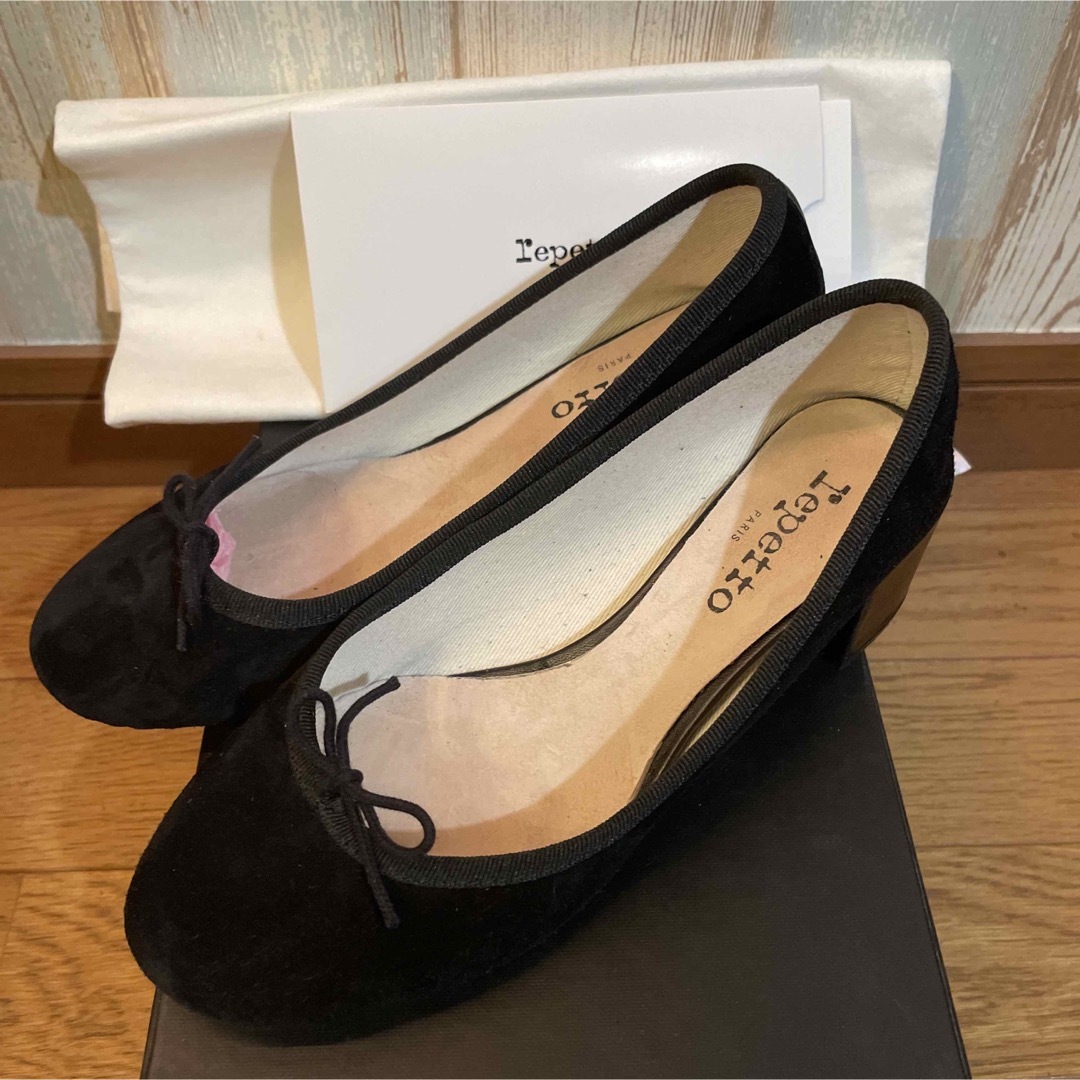 repetto(レペット)のレペット repetto バレーシューズ  ブラック 黒 レディースの靴/シューズ(バレエシューズ)の商品写真