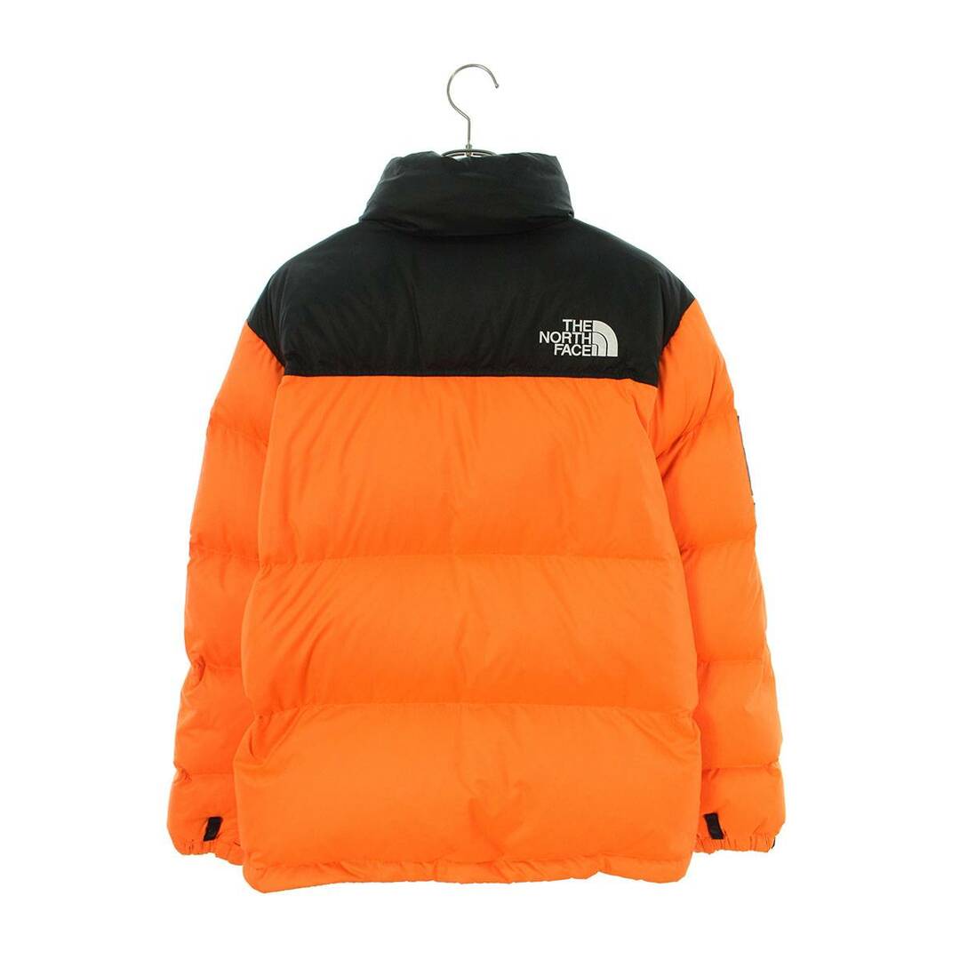 シュプリーム ×ノースフェイス THE NORTH FACE 16AW Nuptse Jacket パワーオレンジヌプシダウンジャケット メンズ L