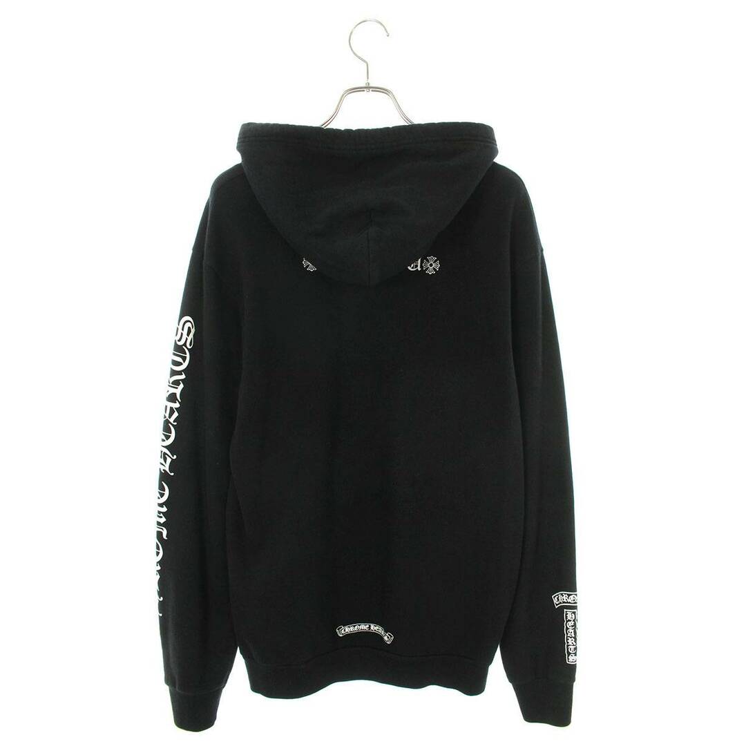 クロムハーツ SWTSHRT PLVR アームロゴプリントプルオーバーパーカー メンズ XL