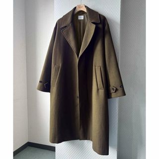 アーバンリサーチドアーズ(URBAN RESEARCH DOORS)の【OLIVEBROWN】ウールメルトンオーバーバルマカンコート(その他)