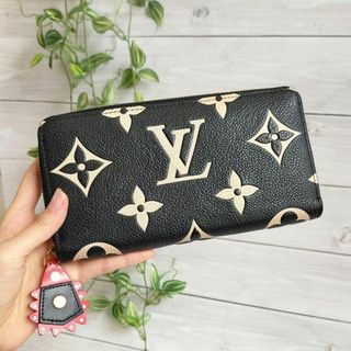 ヴィトン(LOUIS VUITTON) 長財布 財布(レディース)（ベージュ系）の