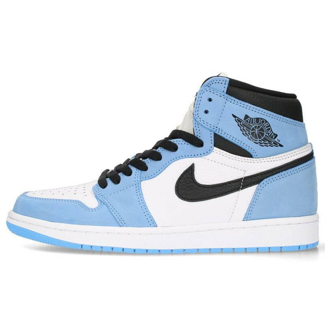 NIKE(ナイキ)のナイキ  AIR JORDAN 1 RETRO HIGH OG UNIVERCITY BLUE 555088-134 エアジョーダンワンハイユニバーシティーブルースニーカー メンズ 27.5cm メンズの靴/シューズ(スニーカー)の商品写真