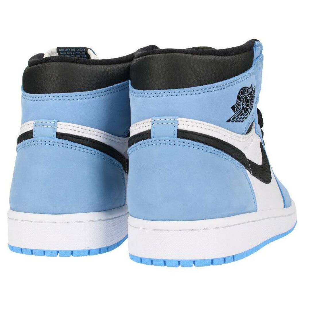 NIKE(ナイキ)のナイキ  AIR JORDAN 1 RETRO HIGH OG UNIVERCITY BLUE 555088-134 エアジョーダンワンハイユニバーシティーブルースニーカー メンズ 27.5cm メンズの靴/シューズ(スニーカー)の商品写真