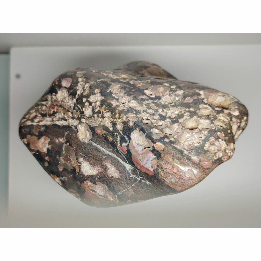 牡丹石 14kg ボタン石 梅花石 菊花石 紋石 鑑賞石 自然石 水石 原石