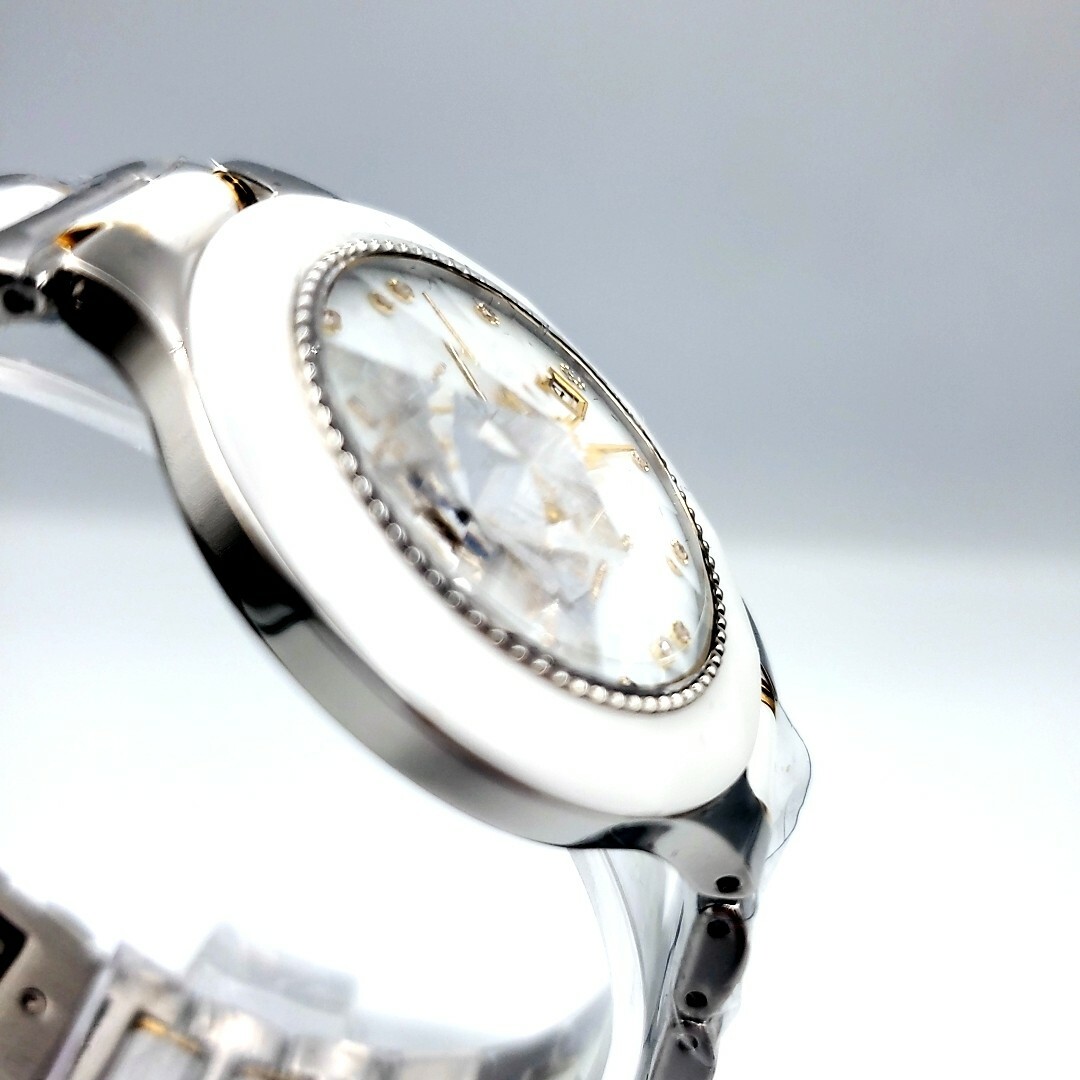 不明付属品10周年 限定 未使用 ★ Salvatore Marra ダイヤモンド 腕時計