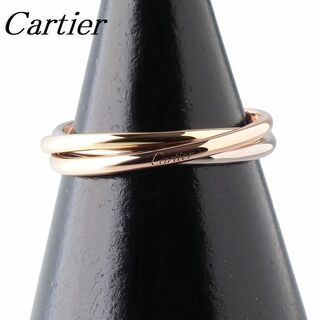 カルティエ(Cartier)のカルティエ トリニティ リング エクストラスモール XS #48 AU750 Cartier【14470】(リング(指輪))