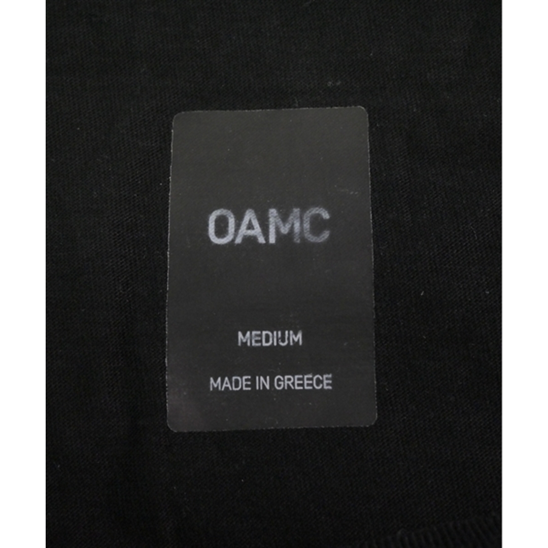 OAMC(オーエーエムシー)のOAMC オーエーエムシー Tシャツ・カットソー M 黒 【古着】【中古】 メンズのトップス(Tシャツ/カットソー(半袖/袖なし))の商品写真