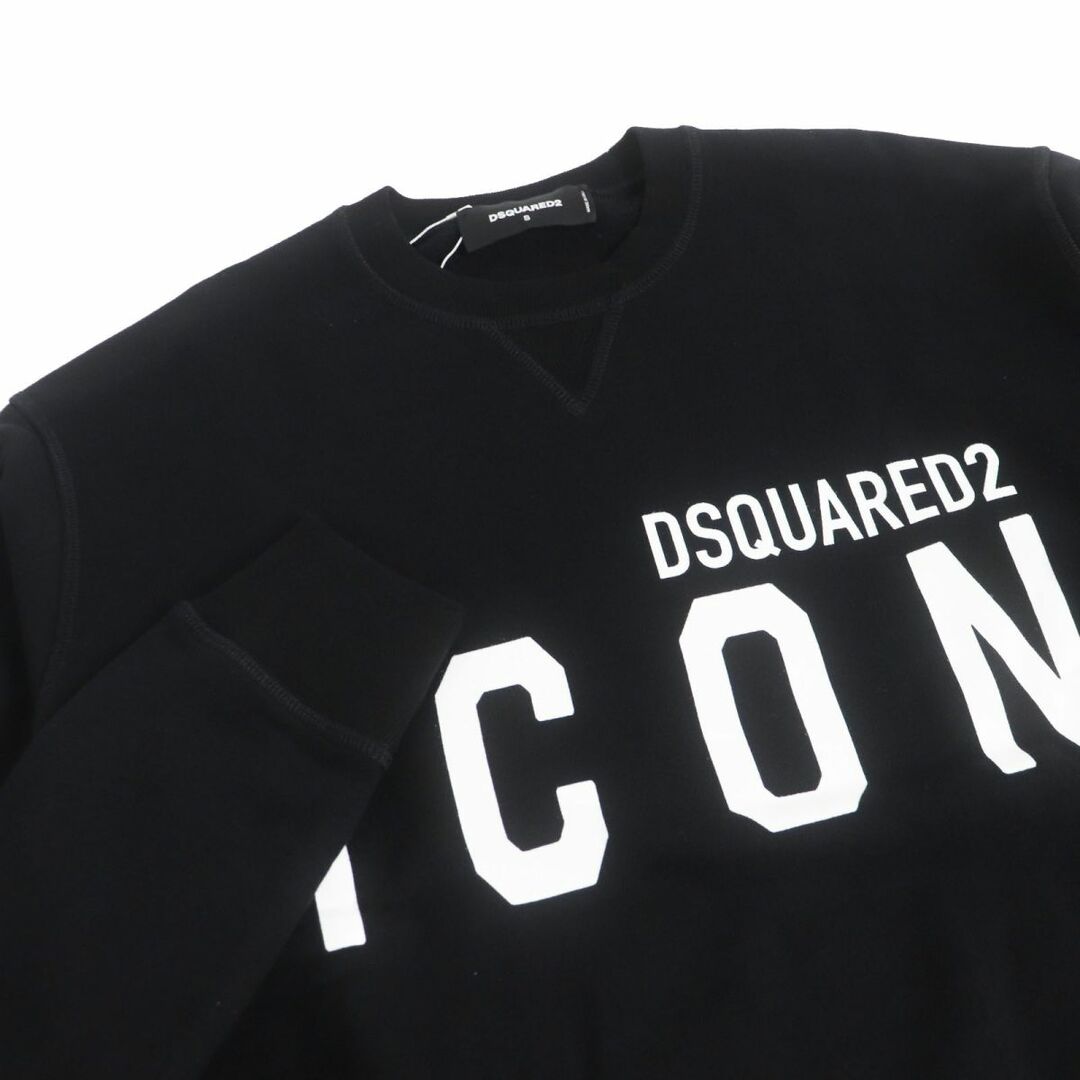 DSQUARED ディースクエアード スウェット S 黒