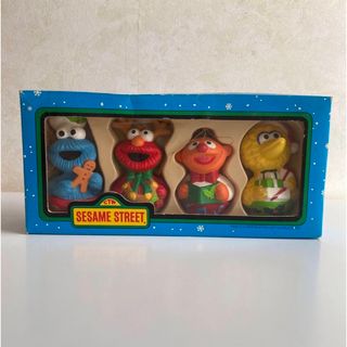 セサミストリート(SESAME STREET)のレア　未使用　セサミストリート　エルモ　クリスマスツリー　オーナメント(キャラクターグッズ)