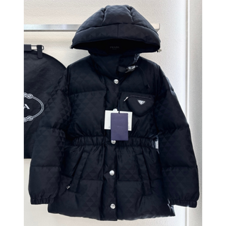美品 PRADA プラダ フリル スーツ フォーマル ノーカラー
