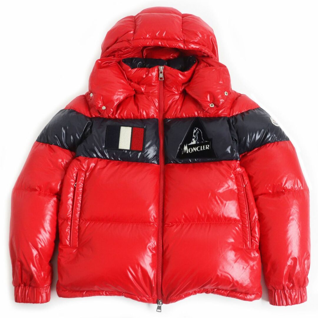 美品□19-20AW MONCLER/モンクレール GARY GIUBBOTTO ゲイリー ロゴワッペン ダブルZIP フーデッド ダウンジャケット レッド 3 正規品 | フリマアプリ ラクマ 美品 モンクレール ダウンジャケット 赤 モンクラー moncler 3