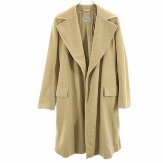 スポーツマックス(SPORTMAX（MAX MARA）)のスポーツマックス イタリア製 カシミヤウール ガウンコート 40 ベージュ系 SPORTMAX レディース 古着 【231108】(ガウンコート)