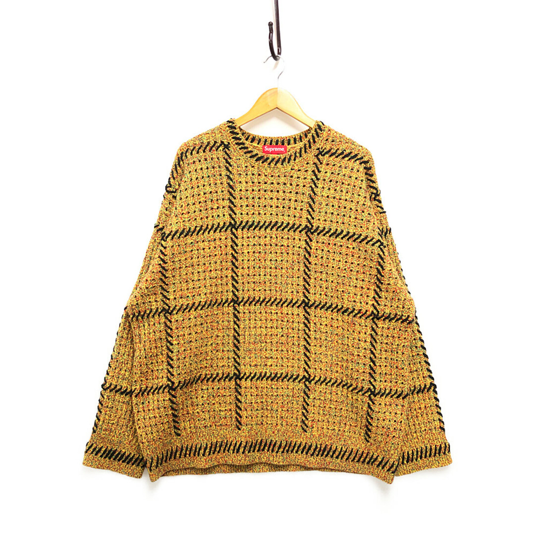 【新作•未使用品】Supreme  Quilt Stitch Sweater