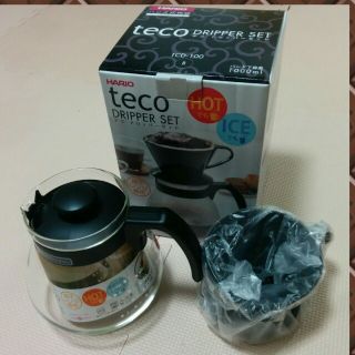 ハリオ(HARIO)の新品 HARIO ハリオ テコ コーヒードリッパーセット 1,000ml(調理道具/製菓道具)