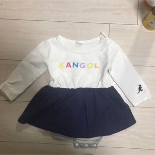 カンゴール(KANGOL)のカンゴール長袖ロンパース(ロンパース)