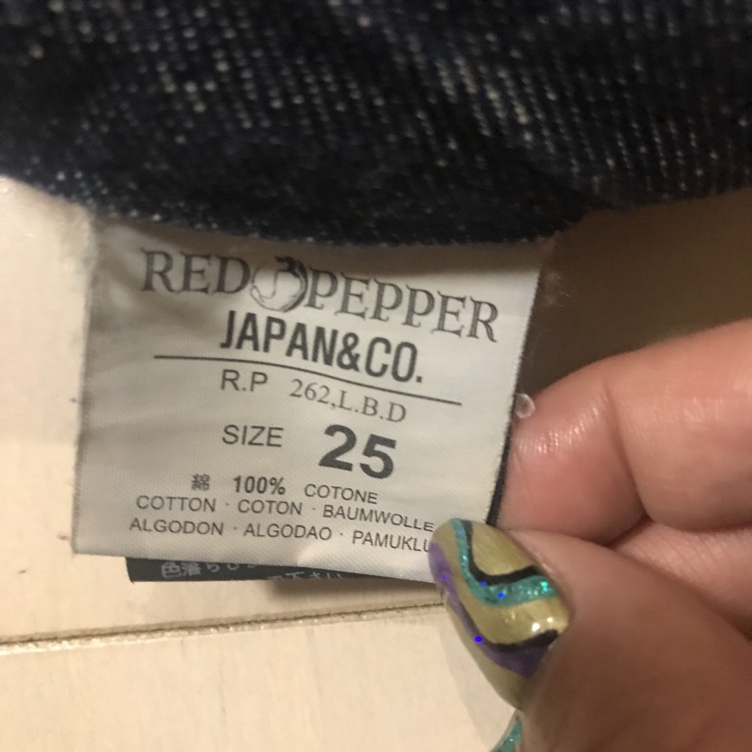 REDPEPPER(レッドペッパー)のREDPEPPERデニム25 レディースのパンツ(デニム/ジーンズ)の商品写真