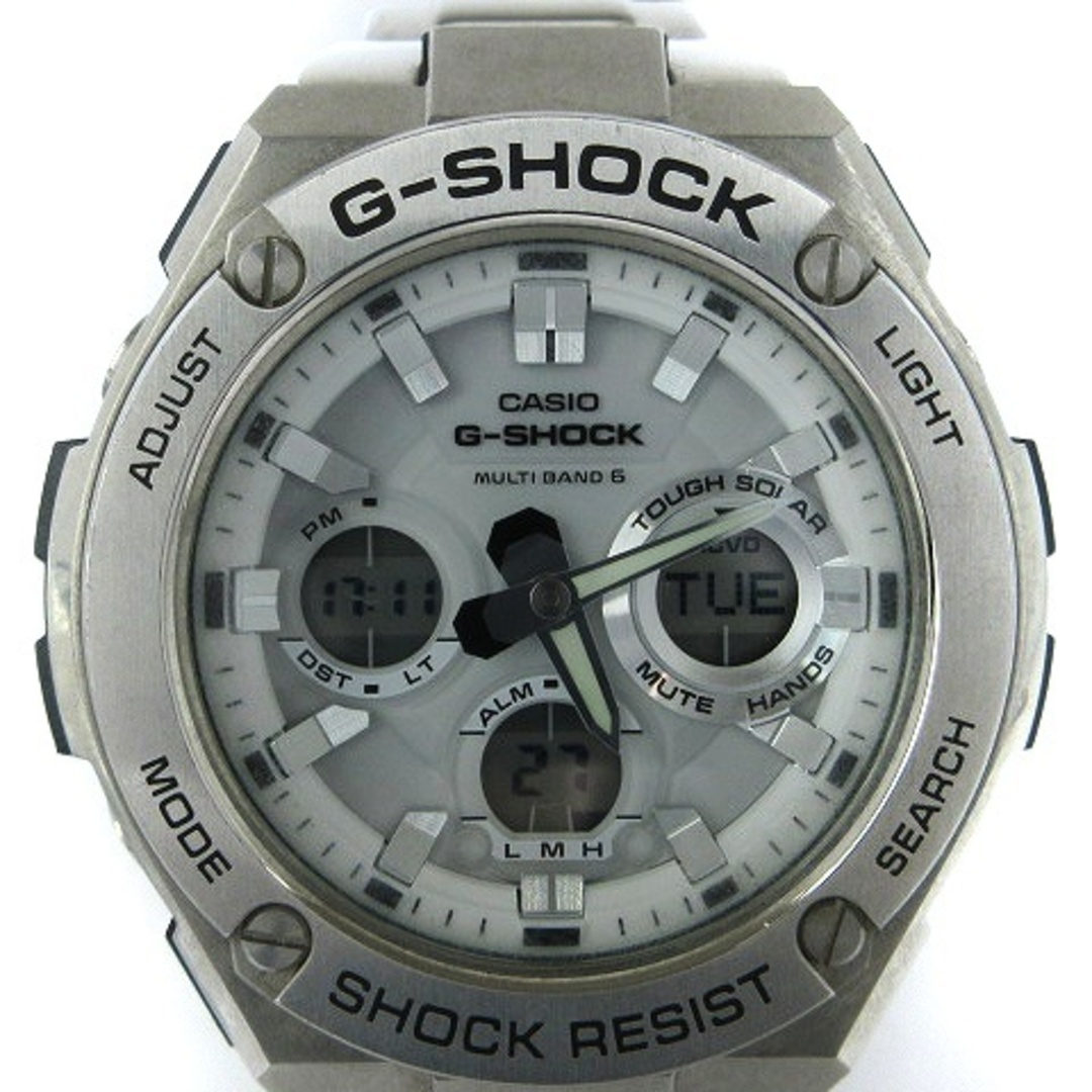 G-SHOCK - カシオジーショック 腕時計 ウォッチ タフソーラー シルバー