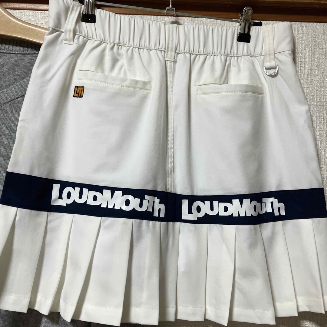 Loudmouth(ラウドマウス)の値下げ　新品　ラウドマウス  スカート　ニット スポーツ/アウトドアのゴルフ(ウエア)の商品写真