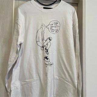 レイジブルー(RAGEBLUE)のレイジブルー　メンズ　　ロンT 長袖　Tシャツ　ホワイト　ロンT(Tシャツ/カットソー(七分/長袖))