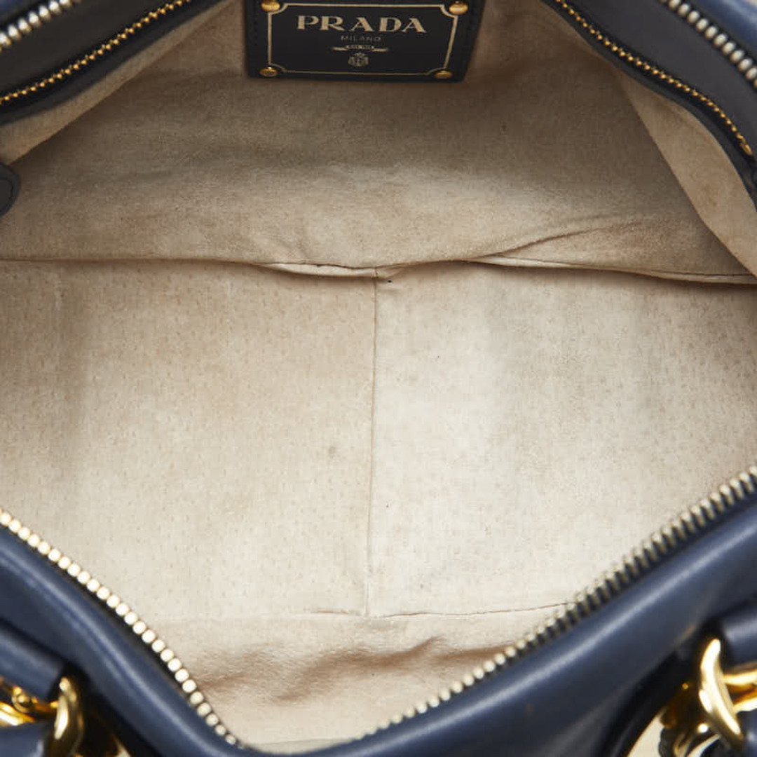 PRADA(プラダ)のプラダ ハンドバッグ レザー レディース PRADA 【1-0122773】 レディースのバッグ(ハンドバッグ)の商品写真