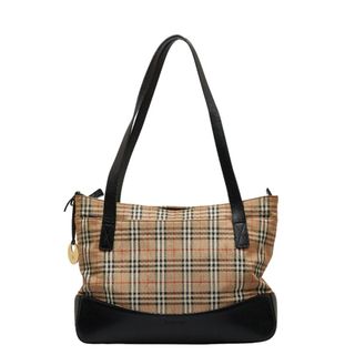 バーバリー(BURBERRY)のバーバリー ノバチェック シャドーホース トートバッグ キャンバス レディース BURBERRY 【1-0123335】(トートバッグ)