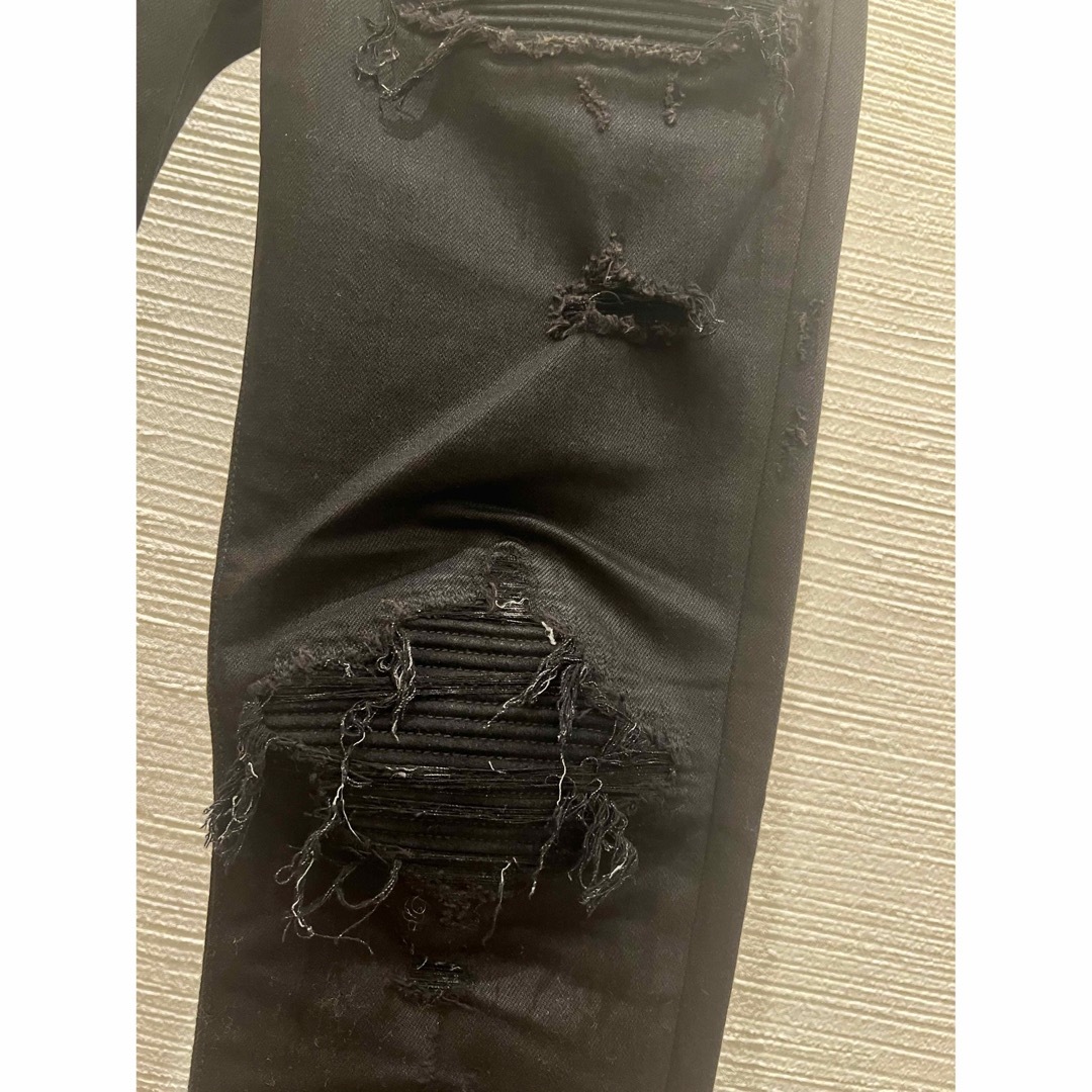 AMIRI - amiri アミリ ショットガン バイカーデニムパンツ 31 スキニー