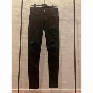 AMIRI - amiri アミリ ショットガン バイカーデニムパンツ 31 スキニー