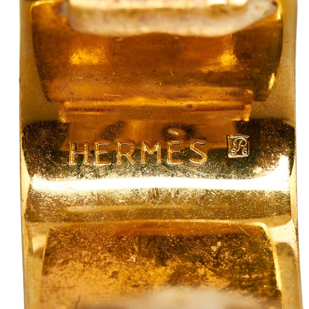 Hermes(エルメス)のエルメス エマイユ リボンモチーフ イヤリング メッキ レディース HERMES 【1-0123894】 レディースのアクセサリー(イヤリング)の商品写真