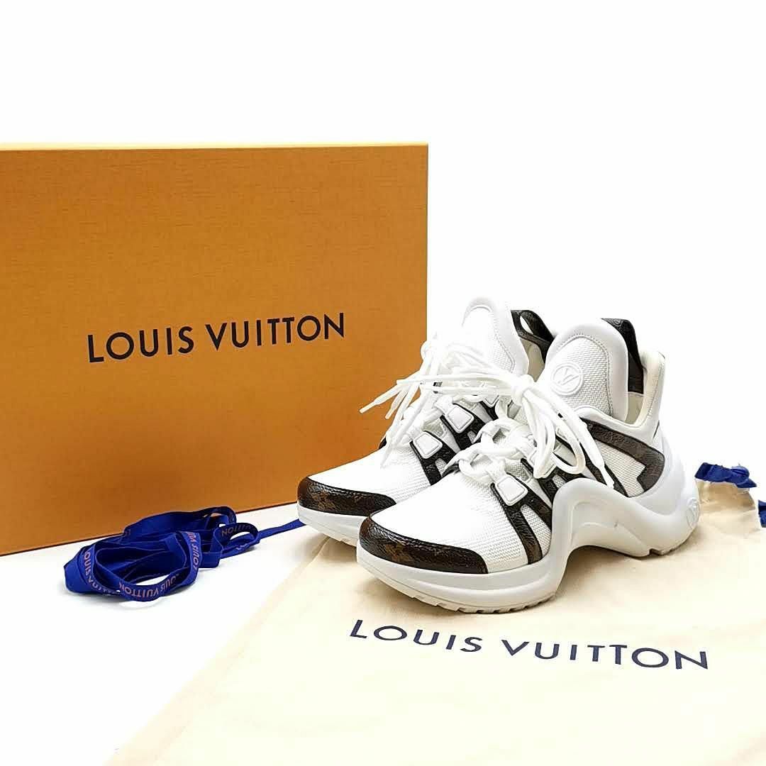 LOUIS VUITTON - 美品 ルイヴィトン スニーカー LV アークライトライン ...