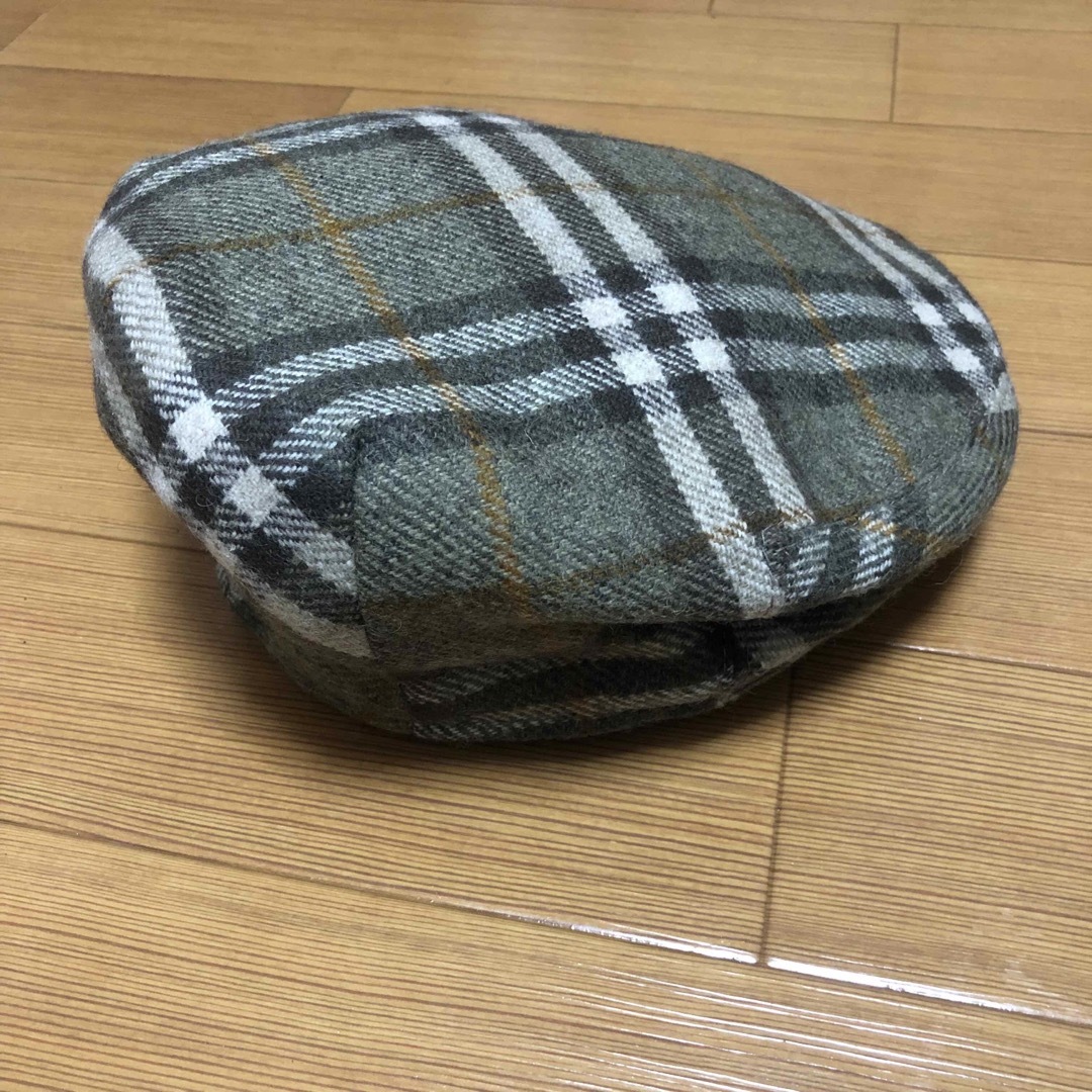 BURBERRY(バーバリー)のBURBERRY バーバリー ハンチング 帽子 ノバチェック柄 ヴィンテージ  レディースの帽子(ハンチング/ベレー帽)の商品写真