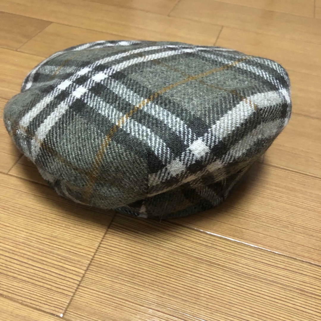 BURBERRY(バーバリー)のBURBERRY バーバリー ハンチング 帽子 ノバチェック柄 ヴィンテージ  レディースの帽子(ハンチング/ベレー帽)の商品写真