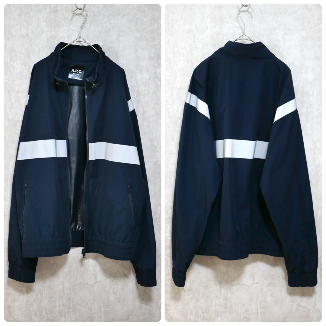 A.P.C - A.P.C.BLOUSON SAMEDI 18ACリフレクターナイロン A.P.C - A.P.C.BLOUSON SAMEDI 18ACリフレクターナイロン