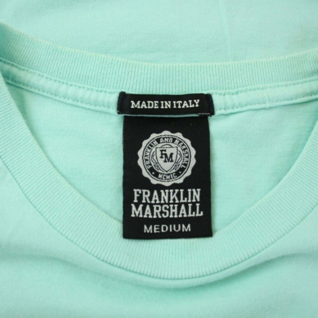 FRANKLIN&MARSHALL(フランクリンアンドマーシャル)のFRANKLIN&MARSHALL Tシャツ カットソー M ミントグリーン メンズのトップス(Tシャツ/カットソー(半袖/袖なし))の商品写真