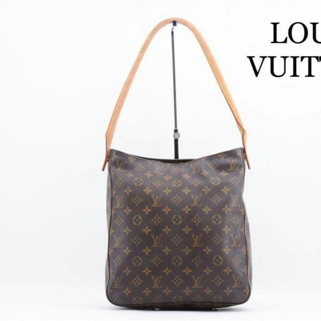 【LOUIS VUITTON】ショルダーバッグ　ルーピングGM  モノグラムサトーその他バッグ