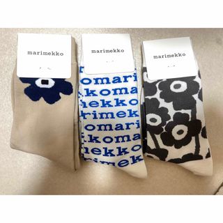 マリメッコ(marimekko)のマリメッコ　ソックス　3セット(ソックス)