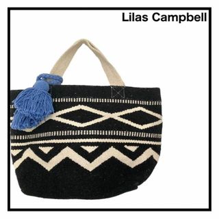 Lilas Campbell - 【Lilas Campbell】　リラキャンベル　ハンドバッグ　トート　ボーダー