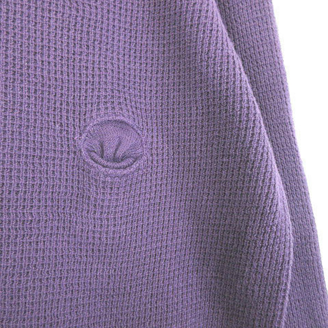 ブフト bukht ワッフル ニット サーマル カットソー 長袖 紫  2 M メンズのメンズ その他(その他)の商品写真