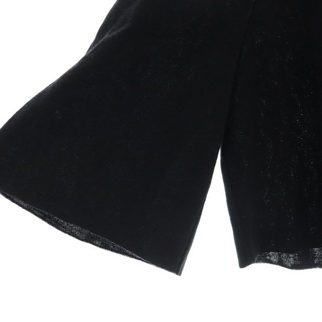 M'S GRACY(エムズグレイシー)のエムズグレイシー カーディガン 五分袖 クロップド ビジュー 38 黒 レディースのトップス(カーディガン)の商品写真