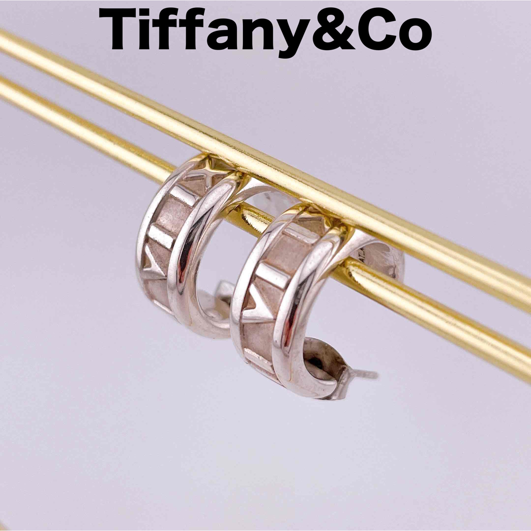 【良品】Tiffany&Co ティファニー 925 アトラス ピアス レディース